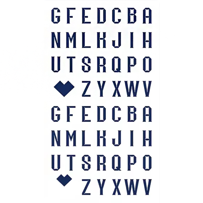 Vintage-Alphabet – Bild 2