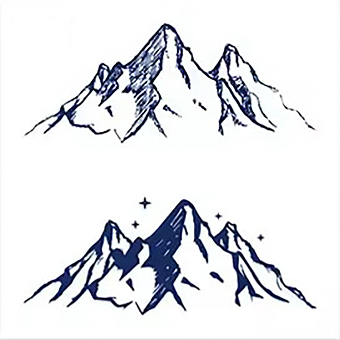 Zwei Berglandschaften – Bild 2