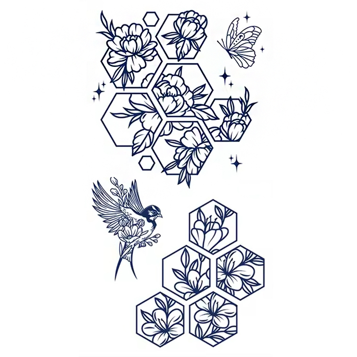 Blumenwaben & Schmetterlinge – Bild 2