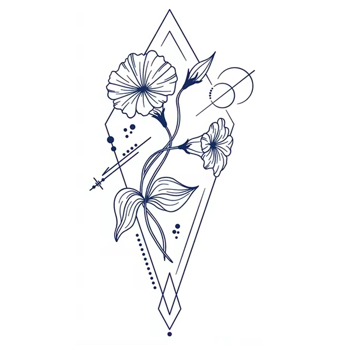 Florales Diamantmotiv – Bild 2