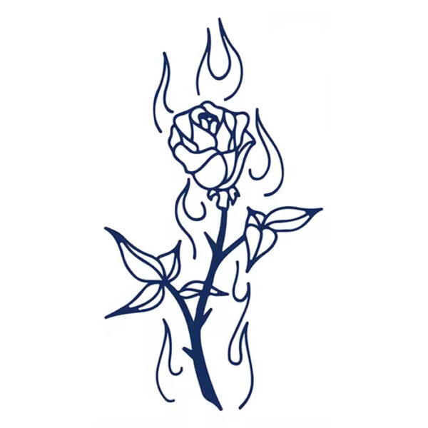 Brennende Rose – Bild 2