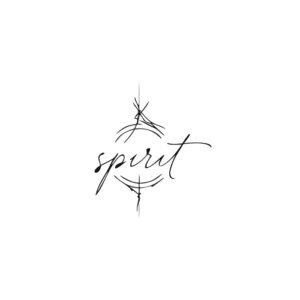 Schriftzug Spirit mit Kompass Tattoo